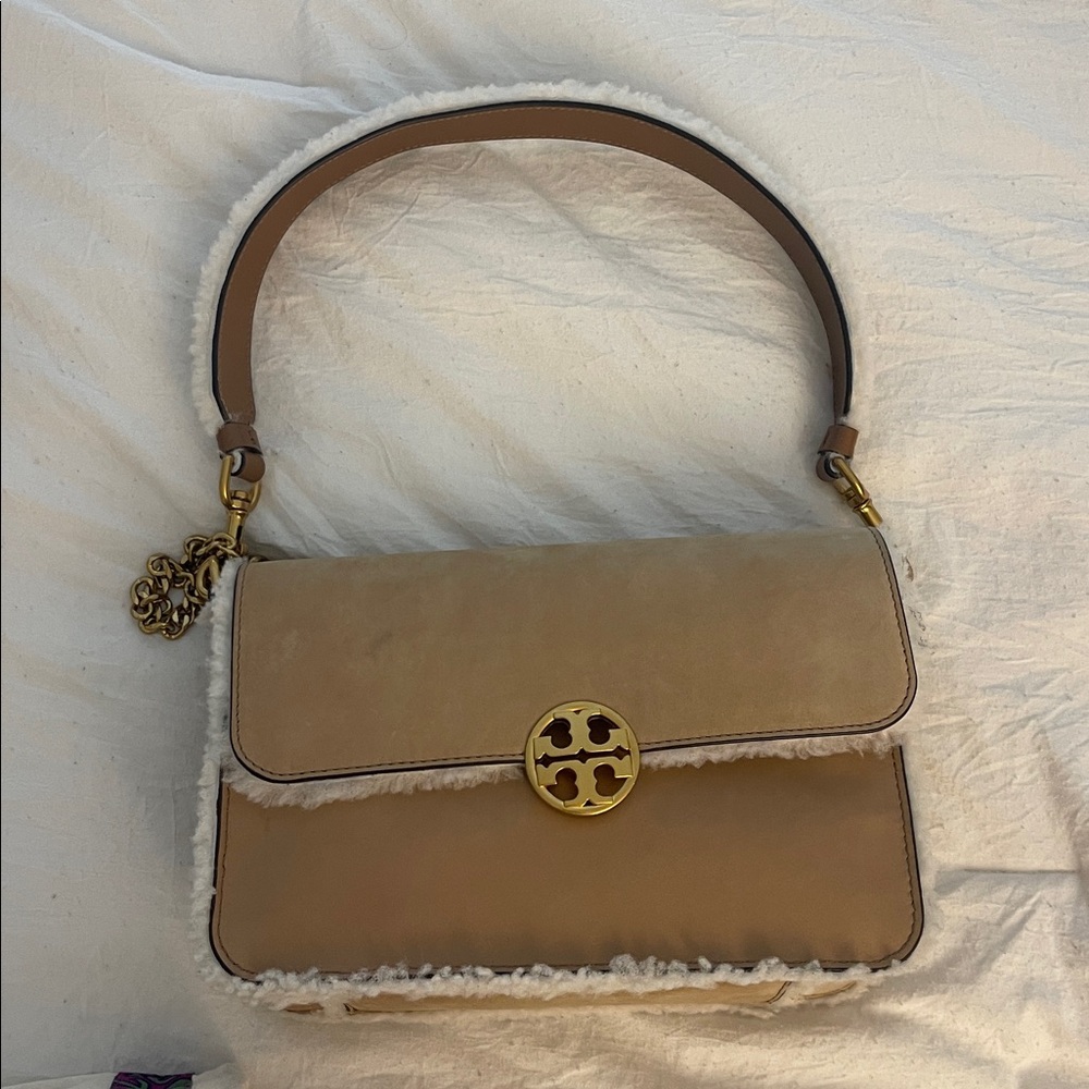 TORY BURCH FUR BAG WITH CHAIN - Picture 6 of 7
